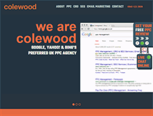 Tablet Screenshot of colewood.net